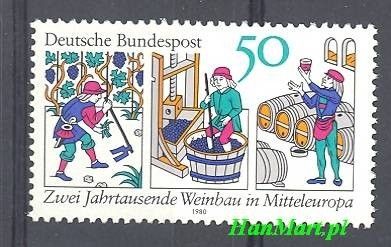 Znaczek Niemcy 1980 Mi 1063 Czyste **