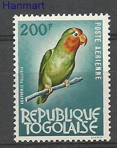 Znaczek Togo 1964 Mi 404 Z podlepką *