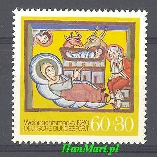 Znaczek Niemcy 1980 Mi 1066 Czyste **
