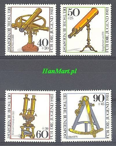 Znaczek Niemcy 1981 Mi 1090-1093 Czyste **