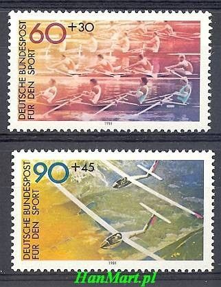 Znaczek Niemcy 1981 Mi 1094-1095 Czyste **