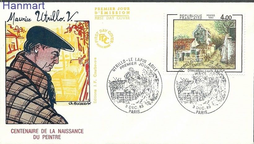 Znaczek Francja 1983 Mi 2422b FDC
