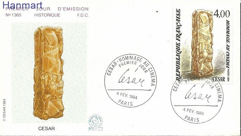 Znaczek Francja 1984 Mi 2425a FDC