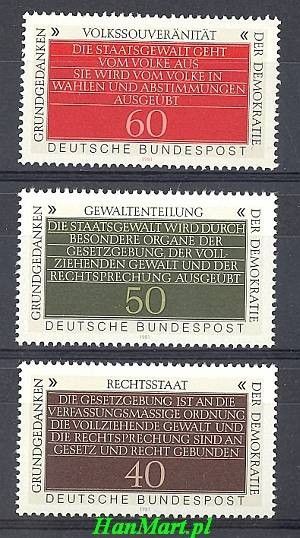 Znaczek Niemcy 1981 Mi 1105-1107 Czyste **