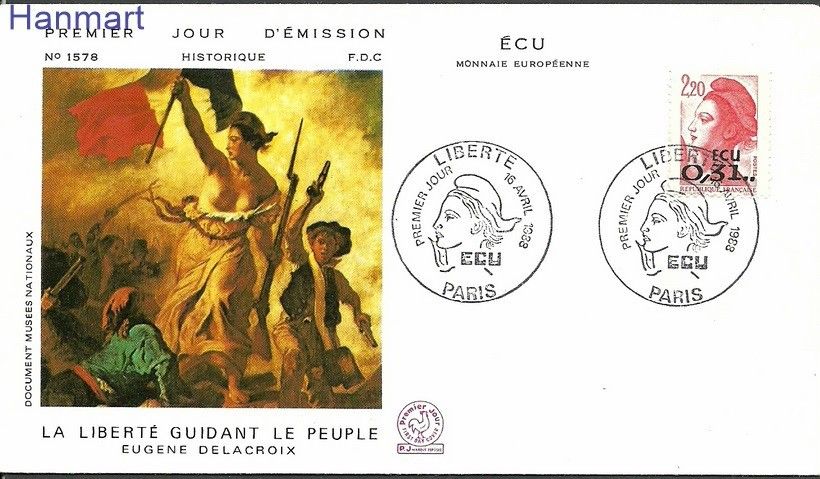 Znaczek Francja 1988 Mi 2666c FDC