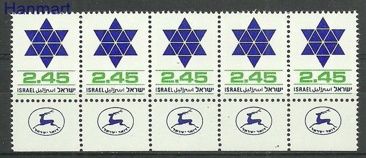 Znaczek Izrael 1976 Mi fun675 Czyste **