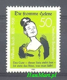 Znaczek Niemcy 1982 Mi 1129 Czyste **