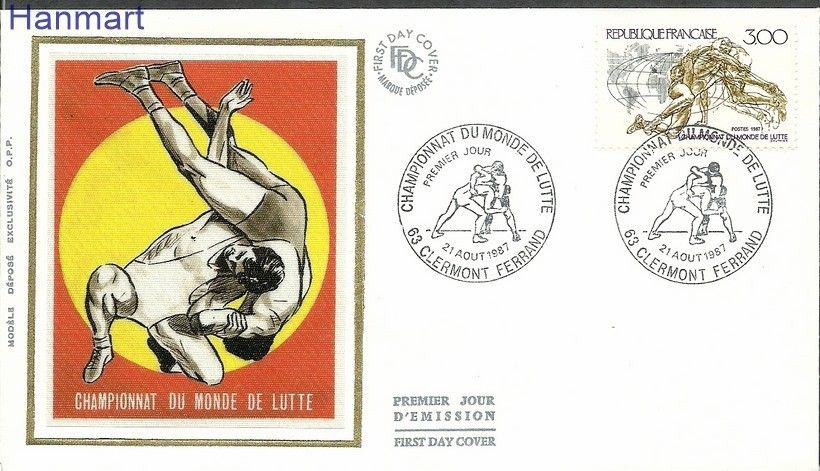Znaczek Francja 1987 Mi S2621 FDC