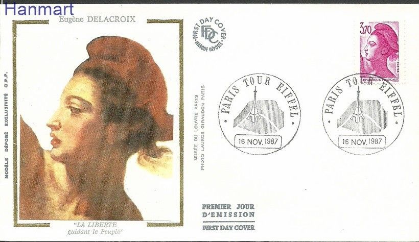 Znaczek Francja 1987 Mi S2632 FDC