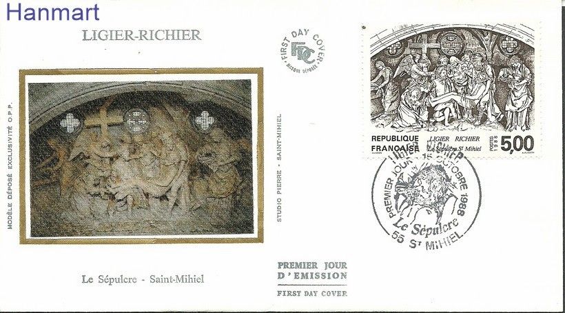 Znaczek Francja 1988 Mi S2689 FDC