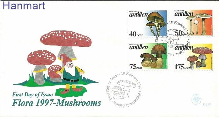 Znaczek Antyle Holenderskie 1997 Mi 888-891 FDC
