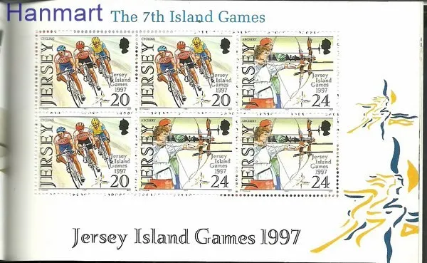 Znaczek Jersey 1997 Mi mh10 FDC