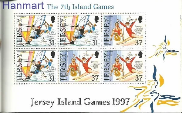 Znaczek Jersey 1997 Mi mh10 FDC