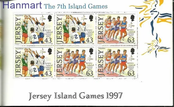 Znaczek Jersey 1997 Mi mh10 FDC