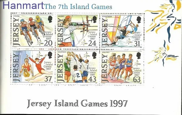 Znaczek Jersey 1997 Mi mh10 FDC