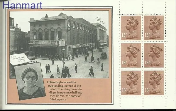 Znaczek Wielka Brytania 1984 Mi mh 70 Czyste **
