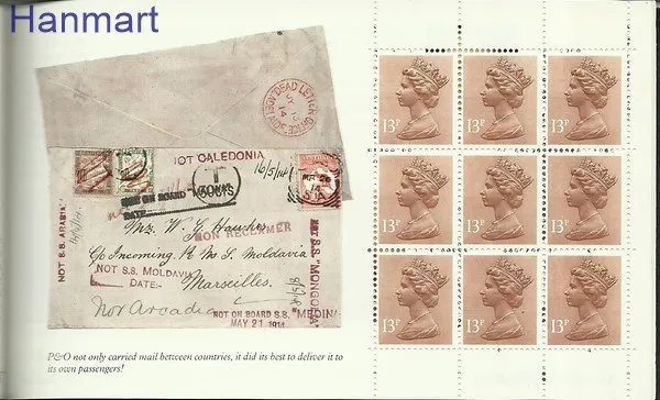 Znaczek Wielka Brytania 1987 Mi mh80 FDC