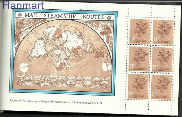 Znaczek Wielka Brytania 1987 Mi mh80 FDC