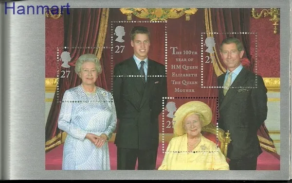 Znaczek Wielka Brytania 2000 Mi mh 137 Czyste **