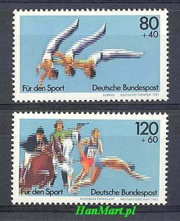 Znaczek Niemcy 1983 Mi 1172-1173 Czyste **