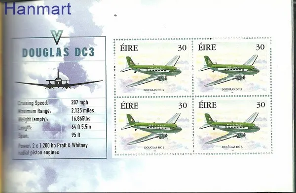 Znaczek Irlandia 1999 Mi mh 47 Czyste **
