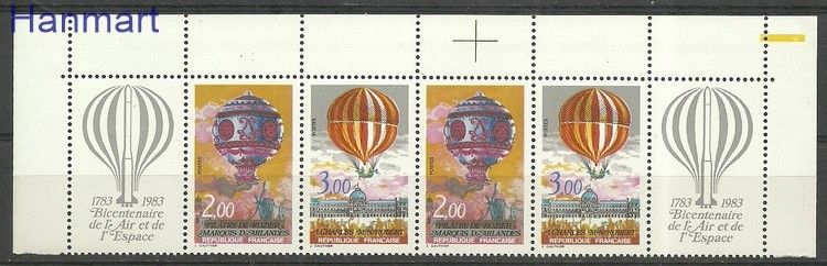 Znaczek Francja 1983 Mi 2387-2388 Czyste **