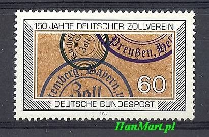 Znaczek Niemcy 1983 Mi 1195 Czyste **
