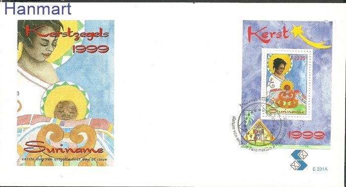 Znaczek Surinam 1999 Mi bl77 FDC