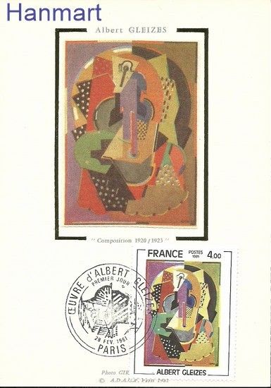 Francja 1981 Mi 2248b Karta Max