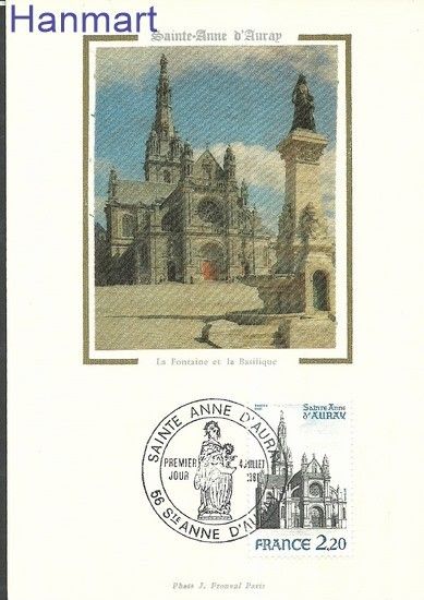 Znaczek Francja 1981 Mi 2274b Karta Max