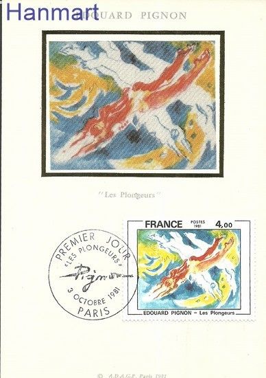 Znaczek Francja 1981 Mi 2286 Karta Max