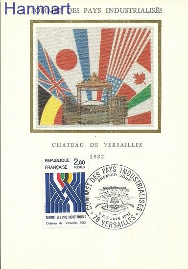 Znaczek Francja 1982 Mi 2341 Karta Max