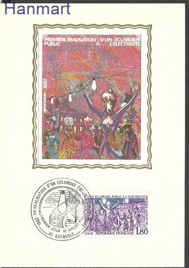 Znaczek Francja 1982 Mi 2349 Karta Max