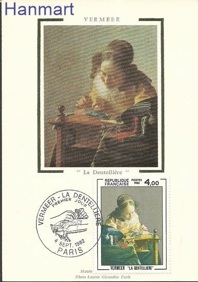 Znaczek Francja 1982 Mi 2350b Karta Max