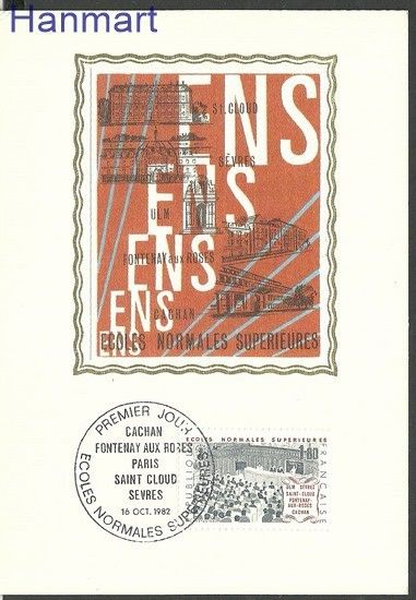 Znaczek Francja 1982 Mi 2356 Karta Max