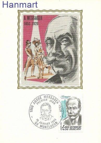 Znaczek Francja 1983 Mi 2375b Karta Max