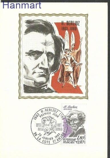 Znaczek Francja 1983 Mi 2380b Karta Max