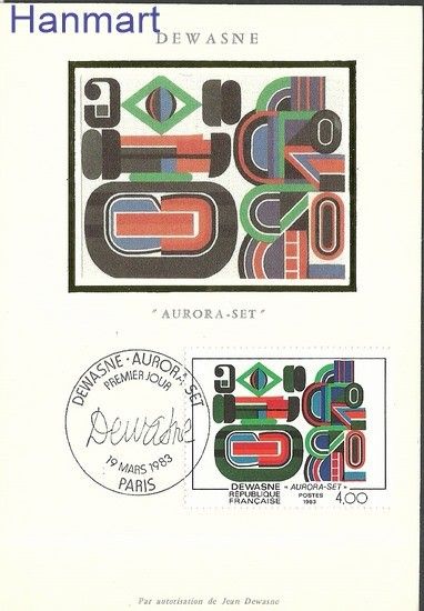 Francja 1983 Mi 2389b Karta Max