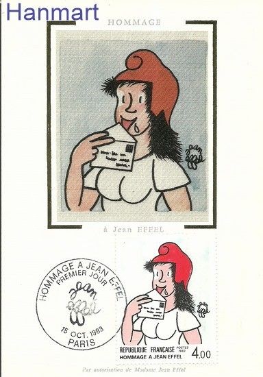 Znaczek Francja 1983 Mi 2415 Karta Max