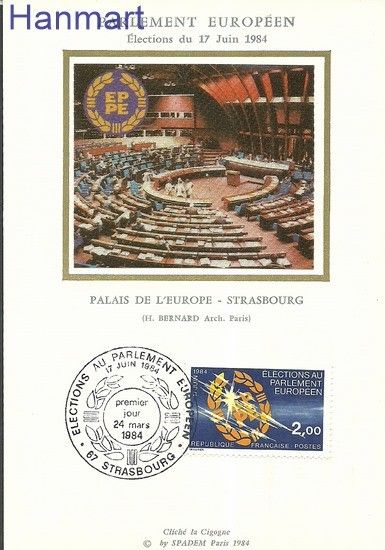 Znaczek Francja 1984 Mi 2432b Karta Max