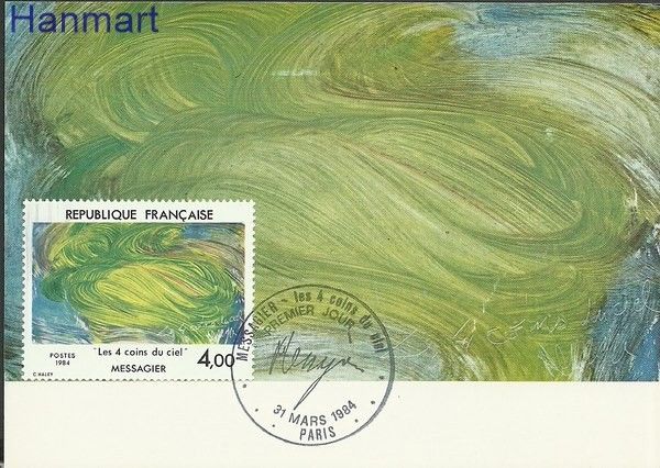 Francja 1984 Mi 2433a Karta Max