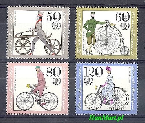 Znaczek Niemcy 1985 Mi 1242-1245 Czyste **