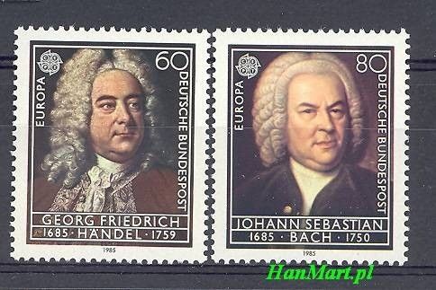 Znaczek Niemcy 1985 Mi 1248-1249 Czyste **