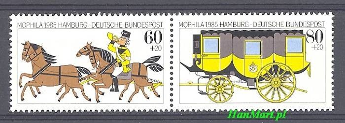 Znaczek Niemcy 1985 Mi 1255-1256 Czyste **
