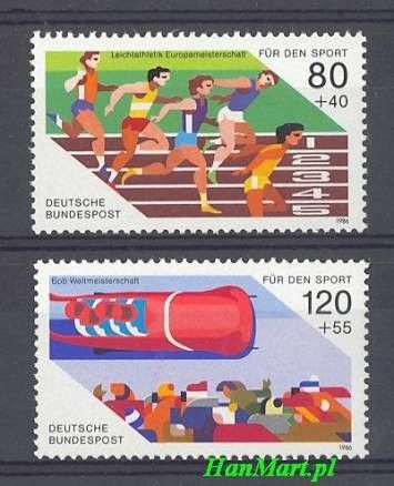 Znaczek Niemcy 1986 Mi 1269-1270 Czyste **