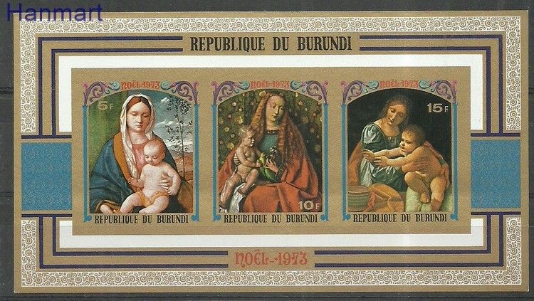 Znaczek Burundi 1973 Mi bl75B Czyste **