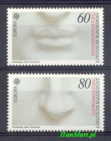 Znaczek Niemcy 1986 Mi 1278-1279 Czyste **