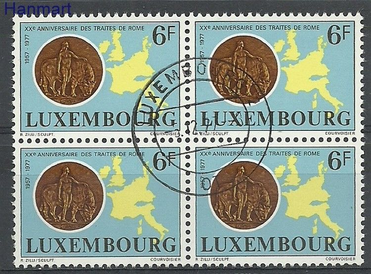 Znaczek Luksemburg 1977 Mi vie956 Stemplowane