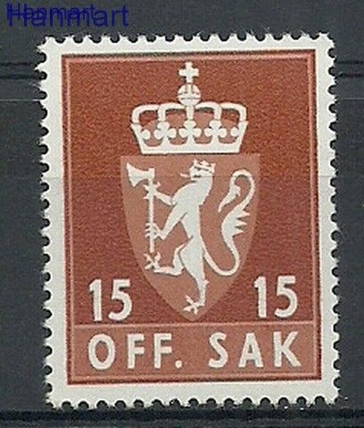 Znaczek Norwegia 1957 Mi die 70 Czyste **