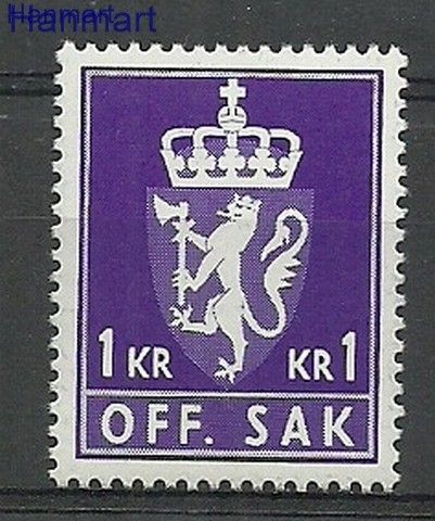 Znaczek Norwegia 1980 Mi die 107 Czyste **